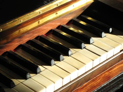 Die Tasten alter Klaviere wurden oftmals aus Elfenbein gefertigt. (Symbolbild: Michał Jałochowski)
